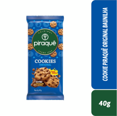 COOKIE PIRAQUÊ ORIGINAL BAUNILHA 40G