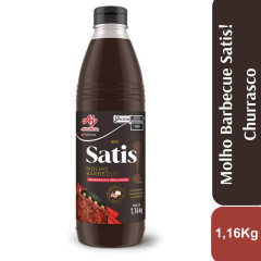 MOLHO BARBECUE SATIS CHURRASCO E GRELHADOS 1,16kg