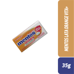 MENTOS LATA ORANGE VITA+ 35g