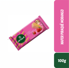 WAFER PIRAQUÊ MORANGO 100g