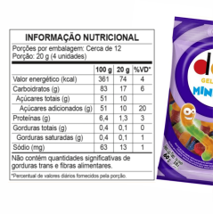 DORI GELATINA MINHOCA 60g