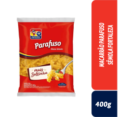 MACARRÃO PARAFUSO SÊMOLA FORTALEZA 400g