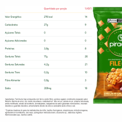 SALGADINHO PIRAQUÊ DE TRIGO FILÉ 50g