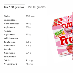 FRUIT-TELLA SWIRL MORANGO 41g