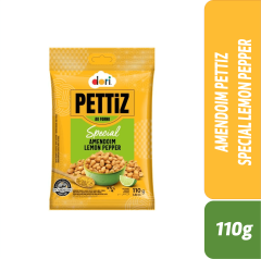 AMENDOIM PETTIZ SPECIAL LEMON PEPPER 110g