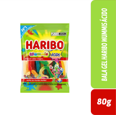 BALA GEL HARIBO WUMMIS ÁCIDO 80g