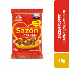 SAZON FLOPPY CARNES/VERMELHO 40g