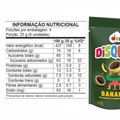 DISQUETI DORI BANANA 100g