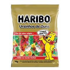 BALA GEL MINI URSINHOS HARIBO 14G