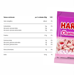 MARSHMALLOW HARIBO CABLES PINK 70g