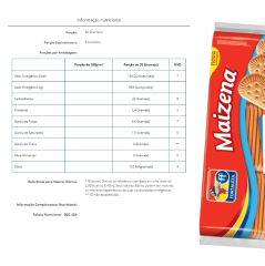 BISCOITO FORTALEZA MAIZENA LEITE 350g