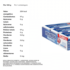 MENTOS CB DISPENSER PEPPERMINT 21g