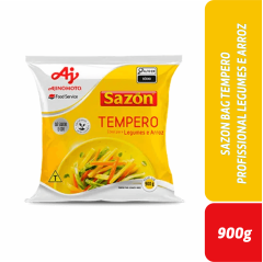 SAZON BAG TEMPERO PROFISSIONAL LEGUMES E ARROZ/AMARELO 900g