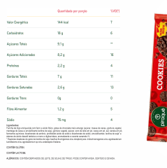 COOKIE PIRAQUÊ CHOCOLATE 80g