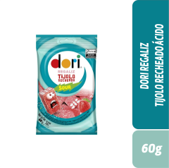 DORI REGALIZ TIJOLO RECHEADO ÁCIDO 60G