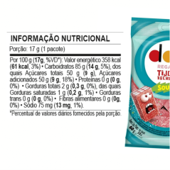 DORI REGALIZ TIJOLO RECHEADO ÁCIDO 60G