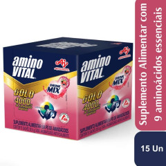 AMINOVITAL GOLD DRINK FRUTAS VERMELHAS 90g
