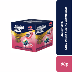 AMINOVITAL GOLD DRINK FRUTAS VERMELHAS 90g
