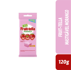 FRUIT-TELLA MASTIGÁVEL MORANGO 120g