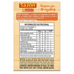 SAZON NA MEDIDA 10 VEGETAIS 30g
