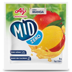 MID ZERO REFRESCO EM PÓ MANGA 8g