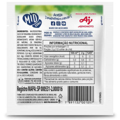 MID ZERO REFRESCO EM PÓ TANGERINA 10g