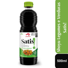 MOLHO SHOYU SATIS LEGUMES E VERDURAS 500ml