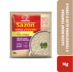 SAZON MENÚ TEMPERA E TRANSFORMA ALHO E CEBOLA 16g