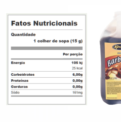 MOLHO BARBECUE KENKO 5L