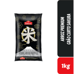 ARROZ PREMIUM GRÃO CURTO SAKURA 1kg