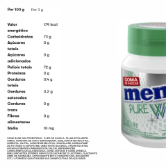 MENTOS GARRAFA PURE WHITE SPEARMINT 56G