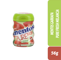 MENTOS GARRAFA PURE FRESH MELANCIA 56g