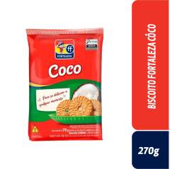 BISCOITO FORTALEZA CÔCO 270G