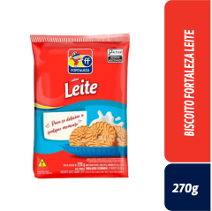 BISCOITO FORTALEZA LEITE 270G
