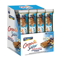 BARRA DE CEREAL CORPO E SABOR CASTANHA DO PARÁ E AMEIXA 300G