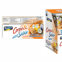 BARRA DE CEREAL LIGHT CORPO E SABOR SALADA DE FRUTAS 300G