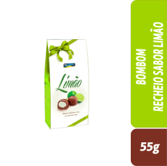 BOMBOM RECHEIO SABOR LIMÃO 55G