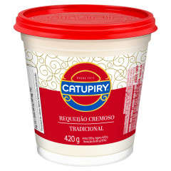 REQUEIJÃO CREMOSO TRADICIONAL CATUPIRY POTE 420G