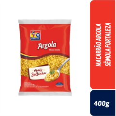 MACARRÃO ARGOLA SÊMOLA FORTALEZA 400G