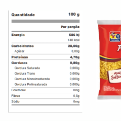 MACARRÃO ARGOLA SÊMOLA FORTALEZA 400G