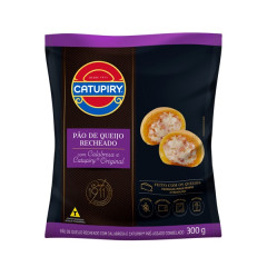 PÃO DE QUEIJO RECHEIO CALABRESA C/ CATUPIRY 300G