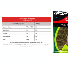 YAKI SUSHI NORI GREEN 10 FOLHAS SAKURA 27g